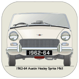 Austin Healey Sprite MkII 1962-64 (wire wheels) Coaster 1